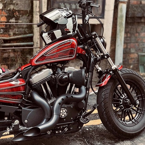 Custom Harley Brutal Iron 883 Harley Davidson Sportster Bobber